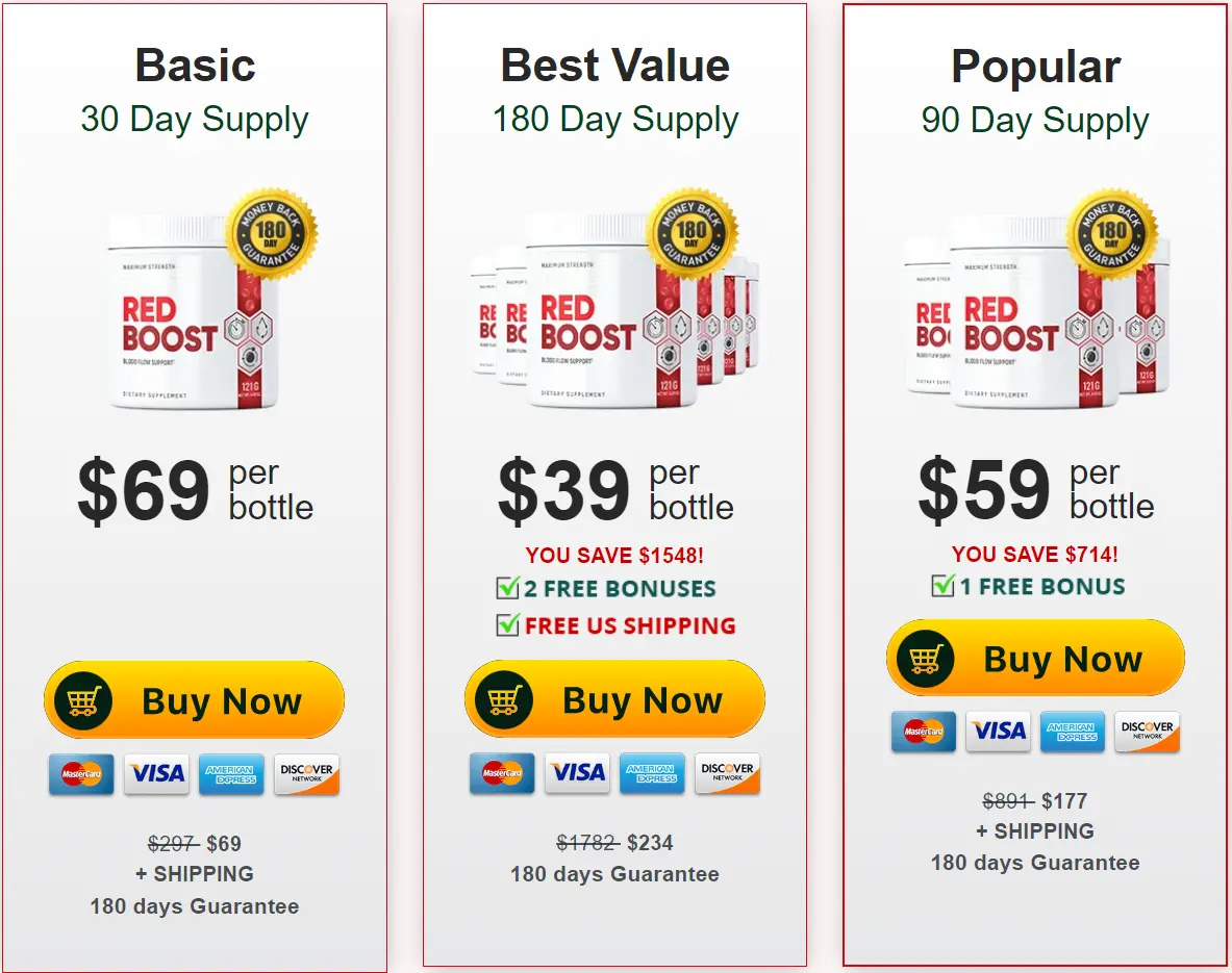 redboost price